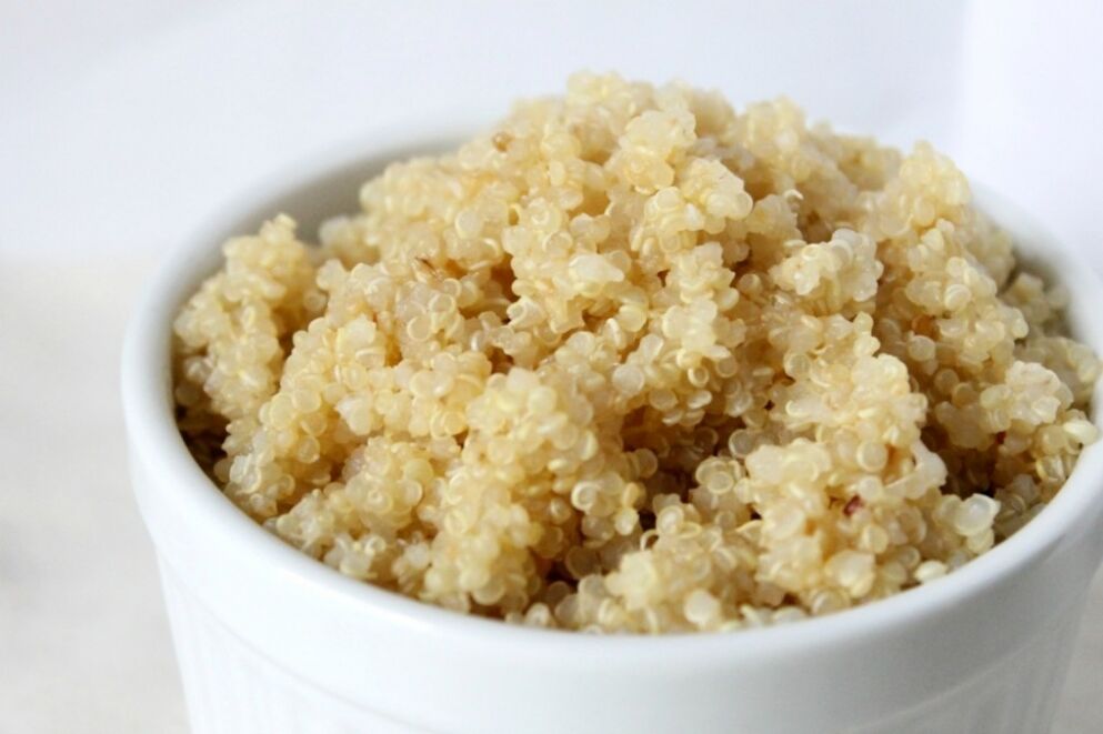quinoa cho chế độ ăn kiêng 6 cánh hoa